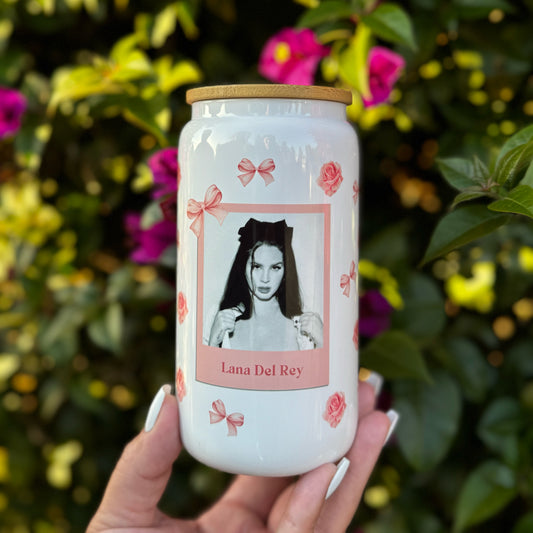 Pretty 16 oz. Customizable - Personalize with your image or Lana Del Rey Design