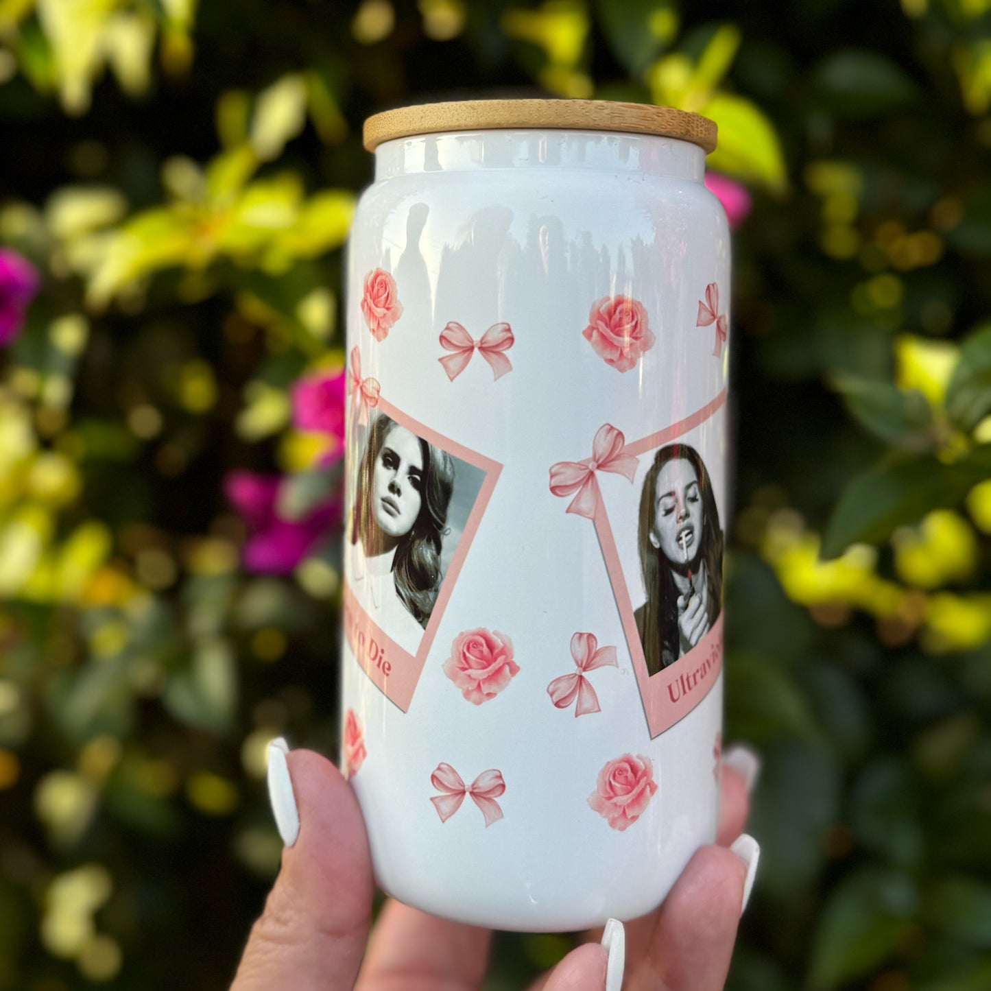 Pretty 16 oz. Customizable - Personalize with your image or Lana Del Rey Design